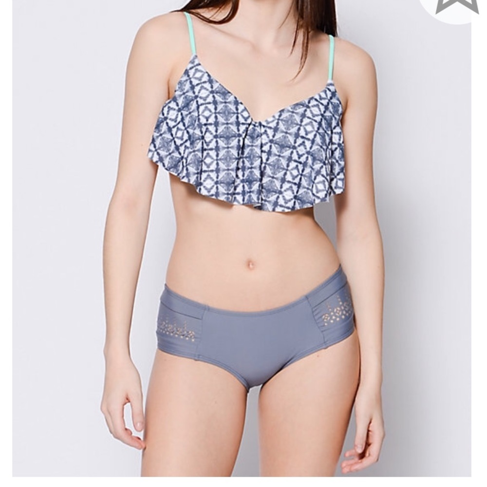 Tie dye bikini top